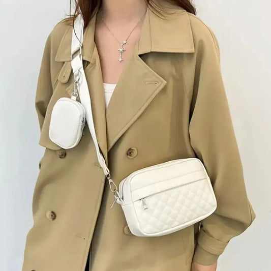 Stylish Crossbody Bag - PU Leather Waterproof Shoulder Bag | Al-RazaqEmporium